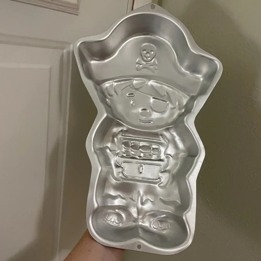 Wilton - Little Pirate Cake Pan - 2105-2078 (2004) - NWT - Includes Instructions